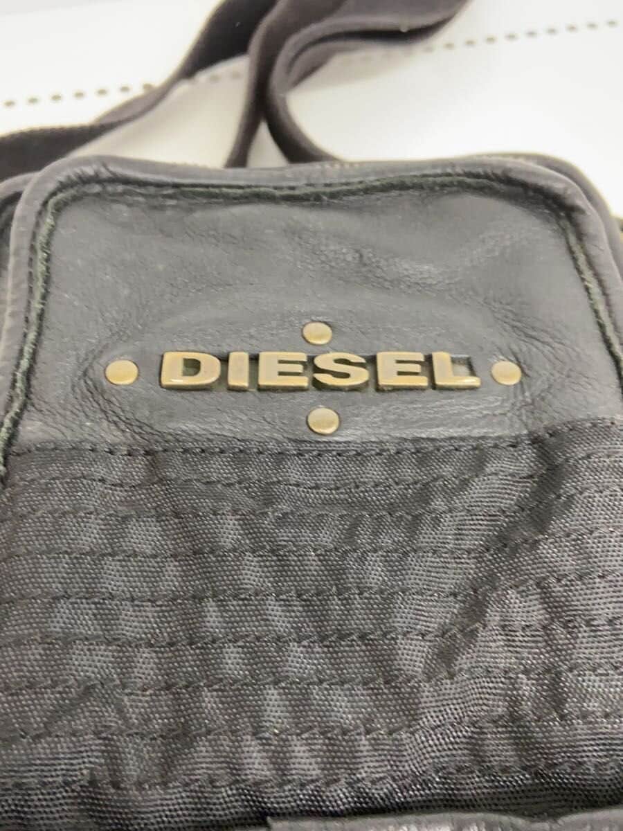 Diesel Fashion Shoulder Bag Cotton BLK Solid 5