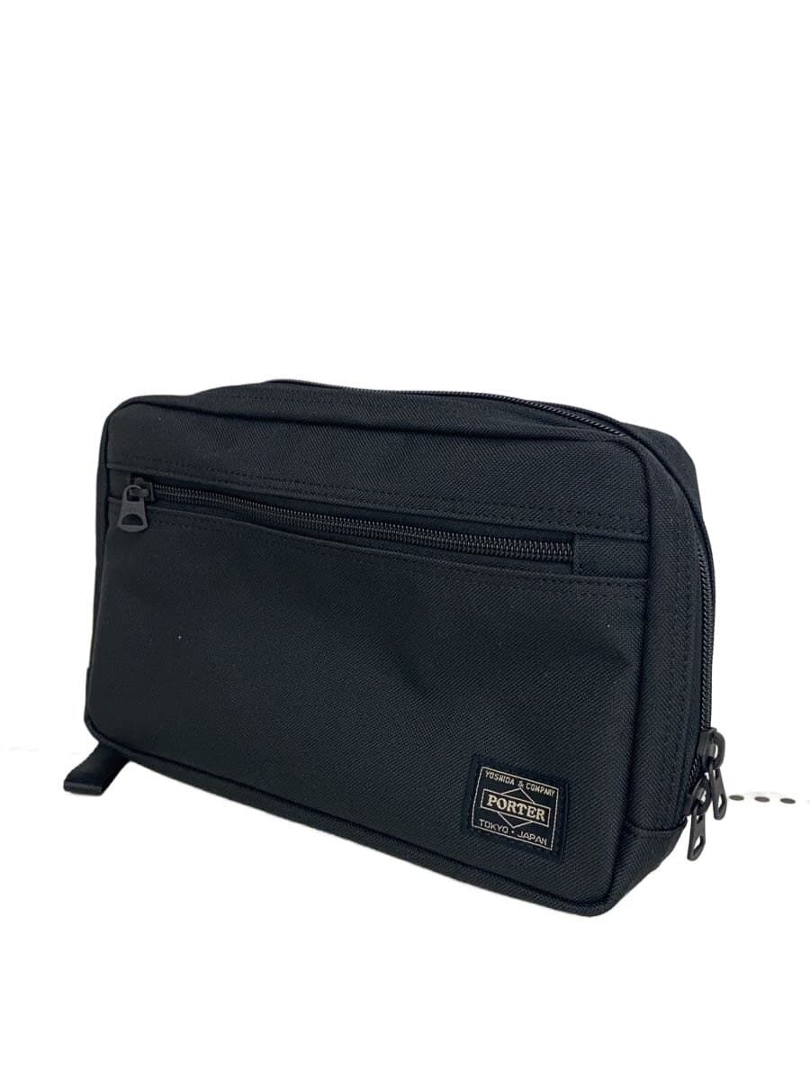 PORTER Shoulder Bag Canvas BLK 2