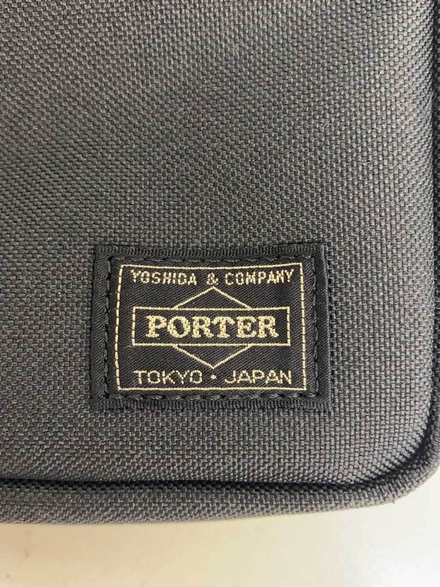 PORTER Shoulder Bag Canvas BLK 5