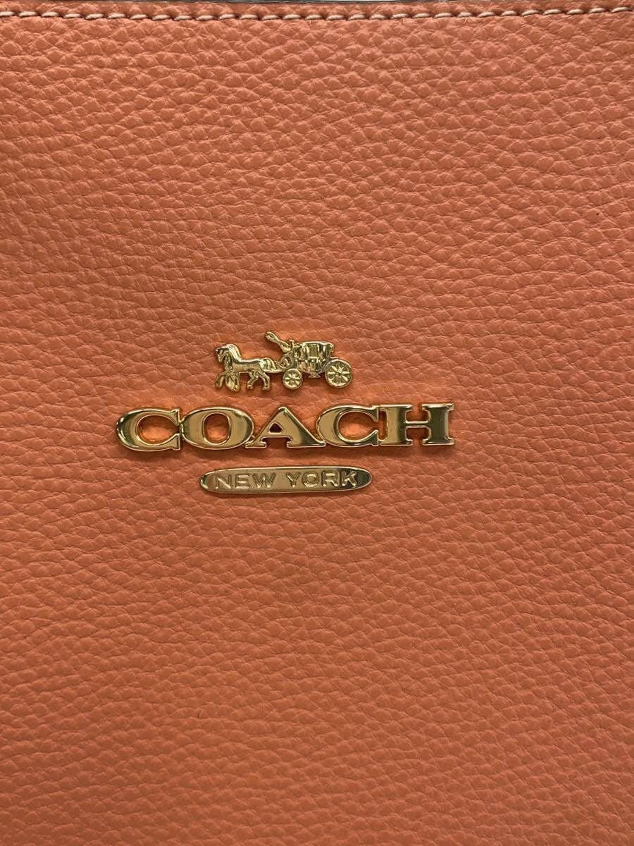 COACH tote bag -- PNK plain f72673 5