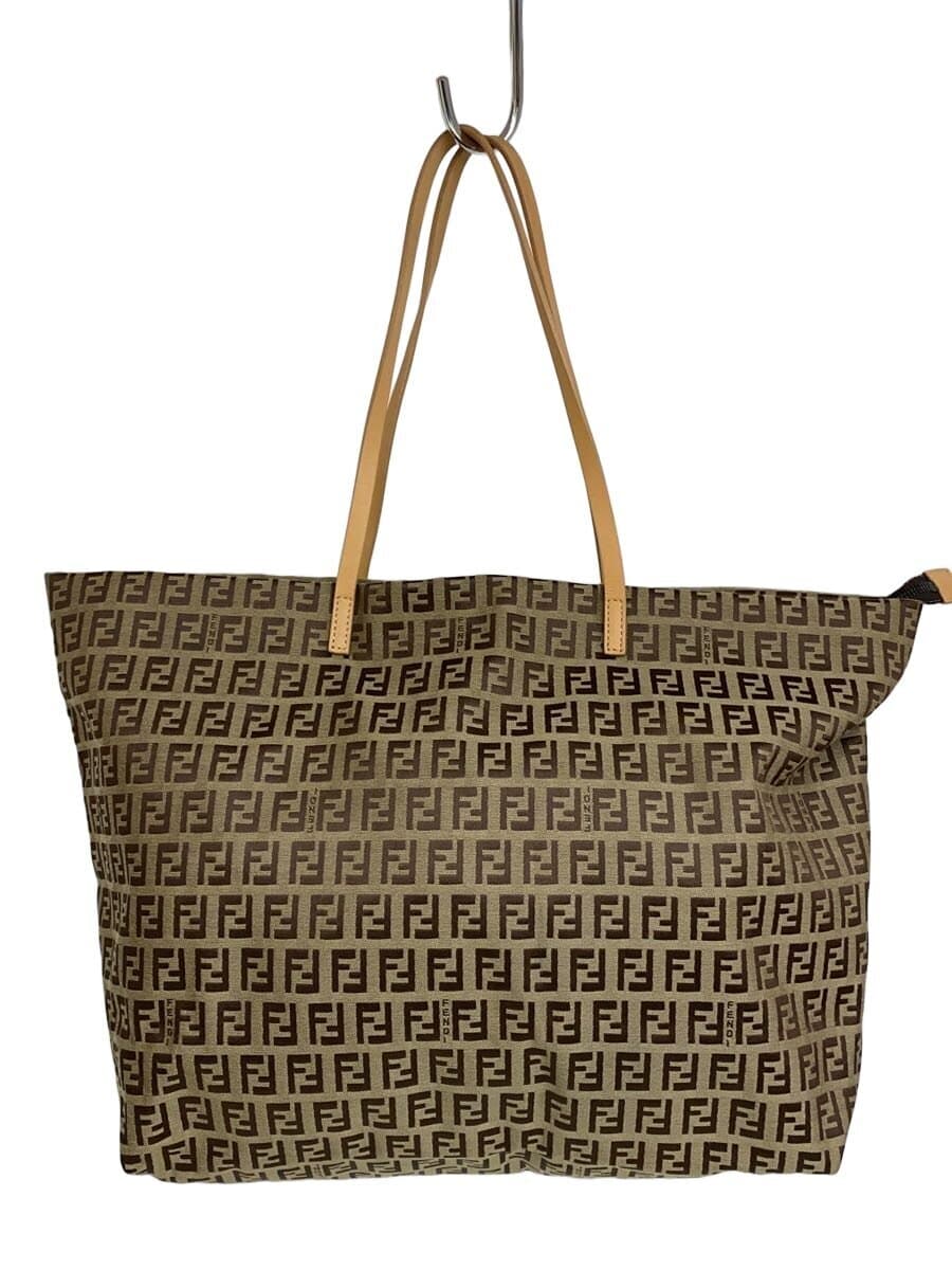 FENDI tote bag -- BRW all-over pattern Zucca pattern