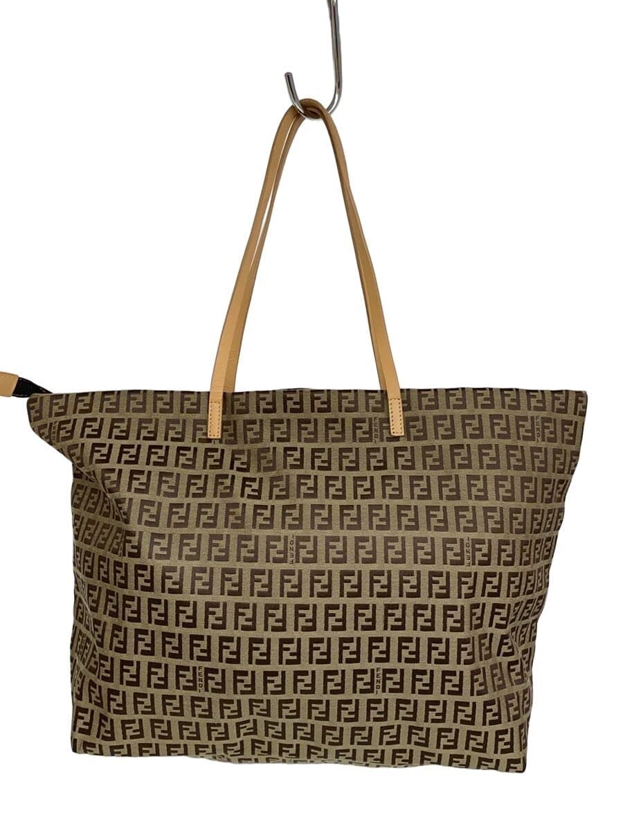 FENDI tote bag -- BRW all-over pattern Zucca pattern 3