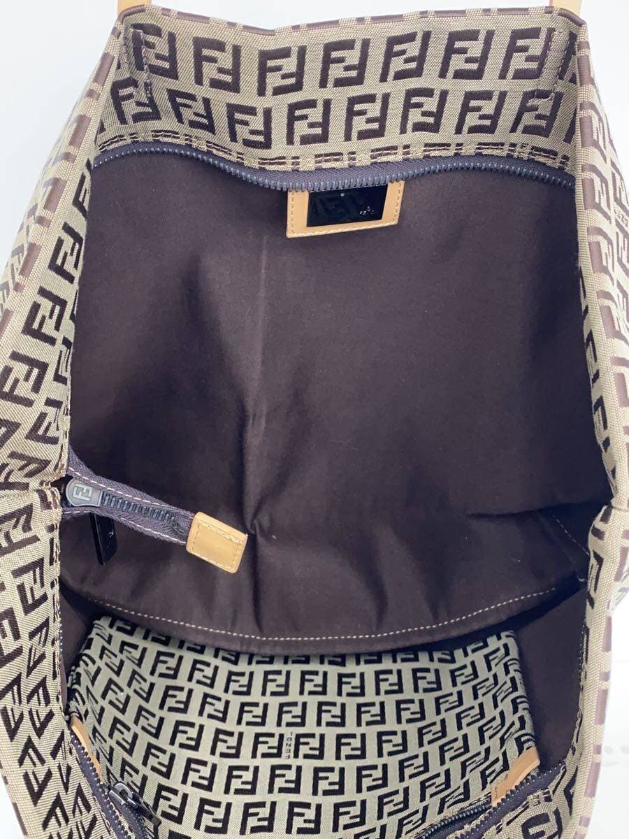 FENDI tote bag -- BRW all-over pattern Zucca pattern 6