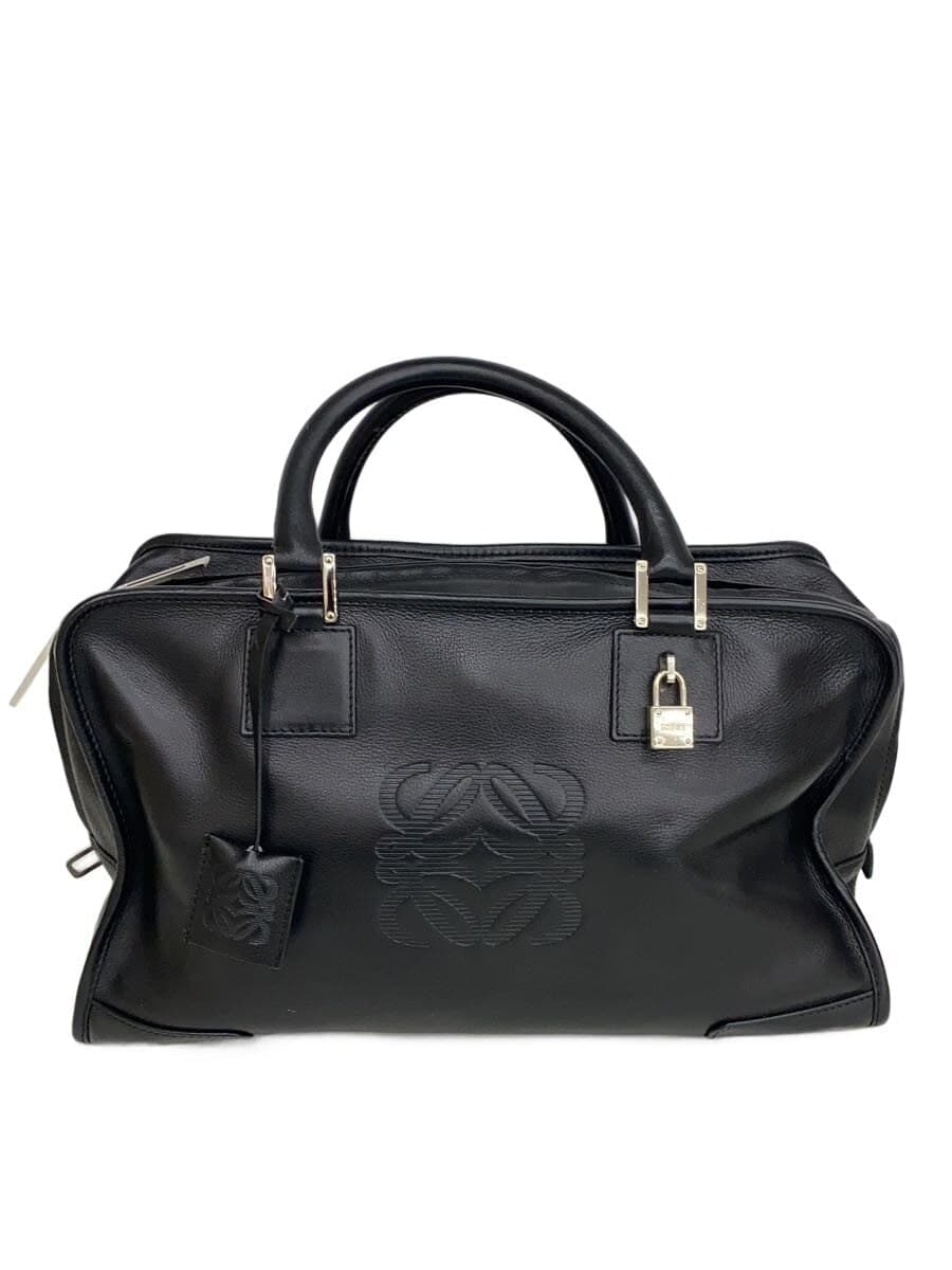 LOEWE Loewe Amazona 36 Handbag Leather BLK