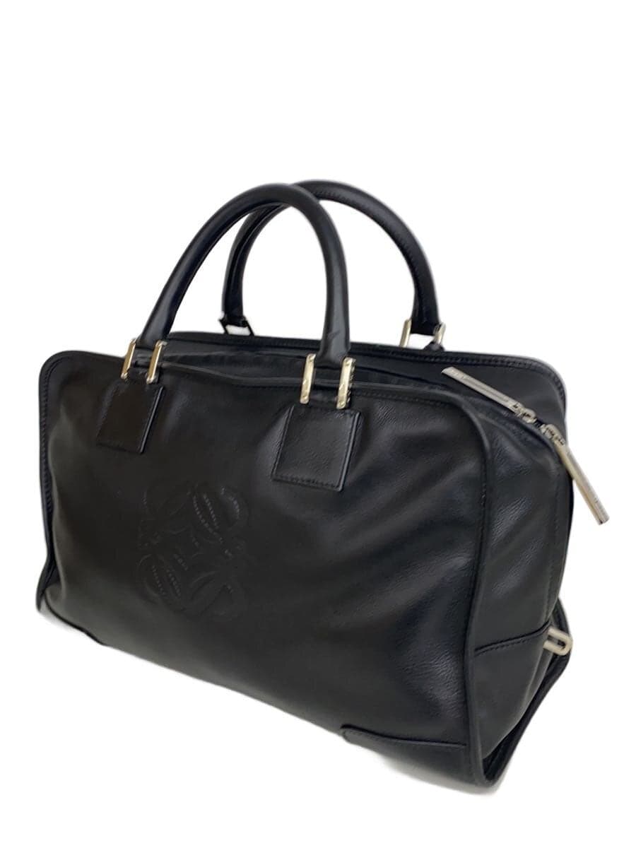 LOEWE Loewe Amazona 36 Handbag Leather BLK 2