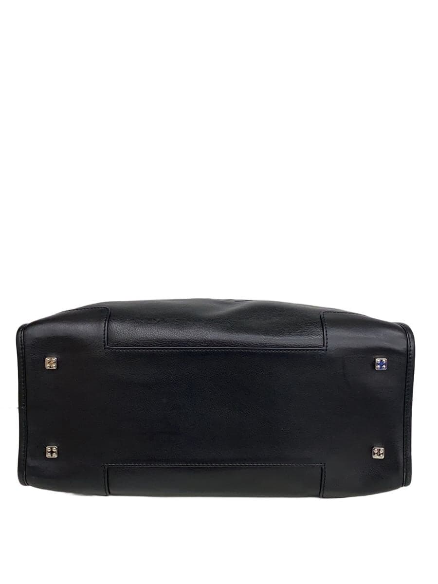 LOEWE Loewe Amazona 36 Handbag Leather BLK 4