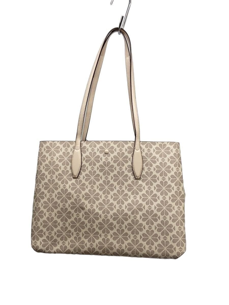 kate spade new york Tote Bag Leather Beige Floral PXR00360 3
