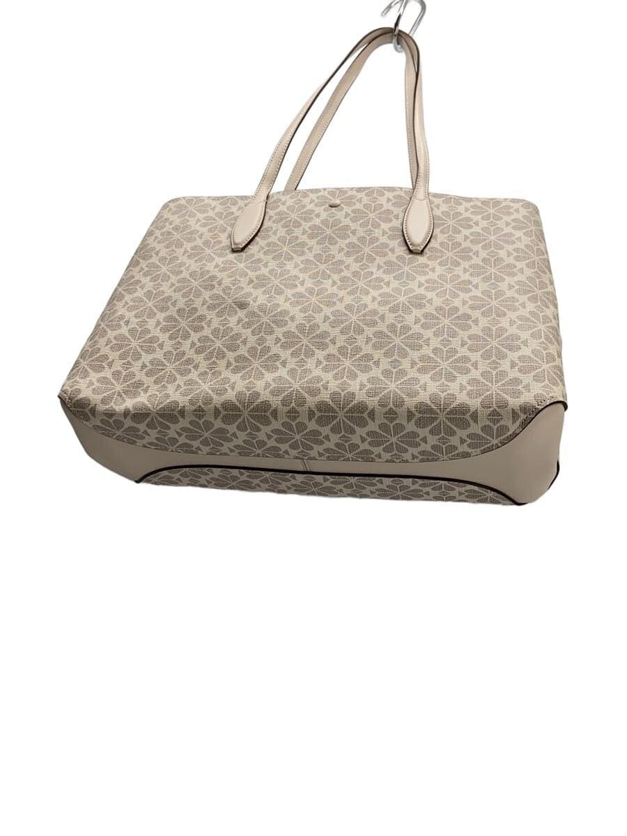 kate spade new york Tote Bag Leather Beige Floral PXR00360 4