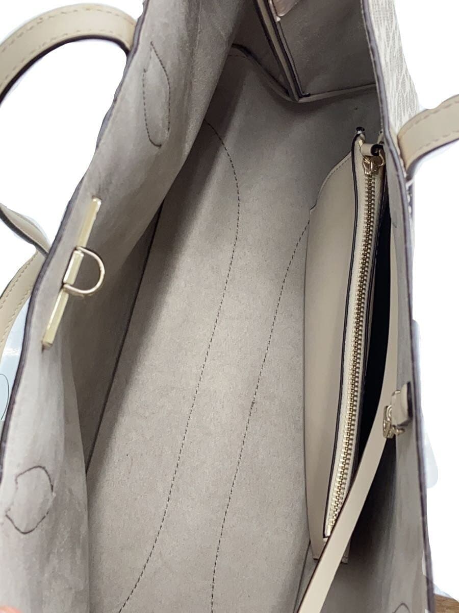 kate spade new york Tote Bag Leather Beige Floral PXR00360 6