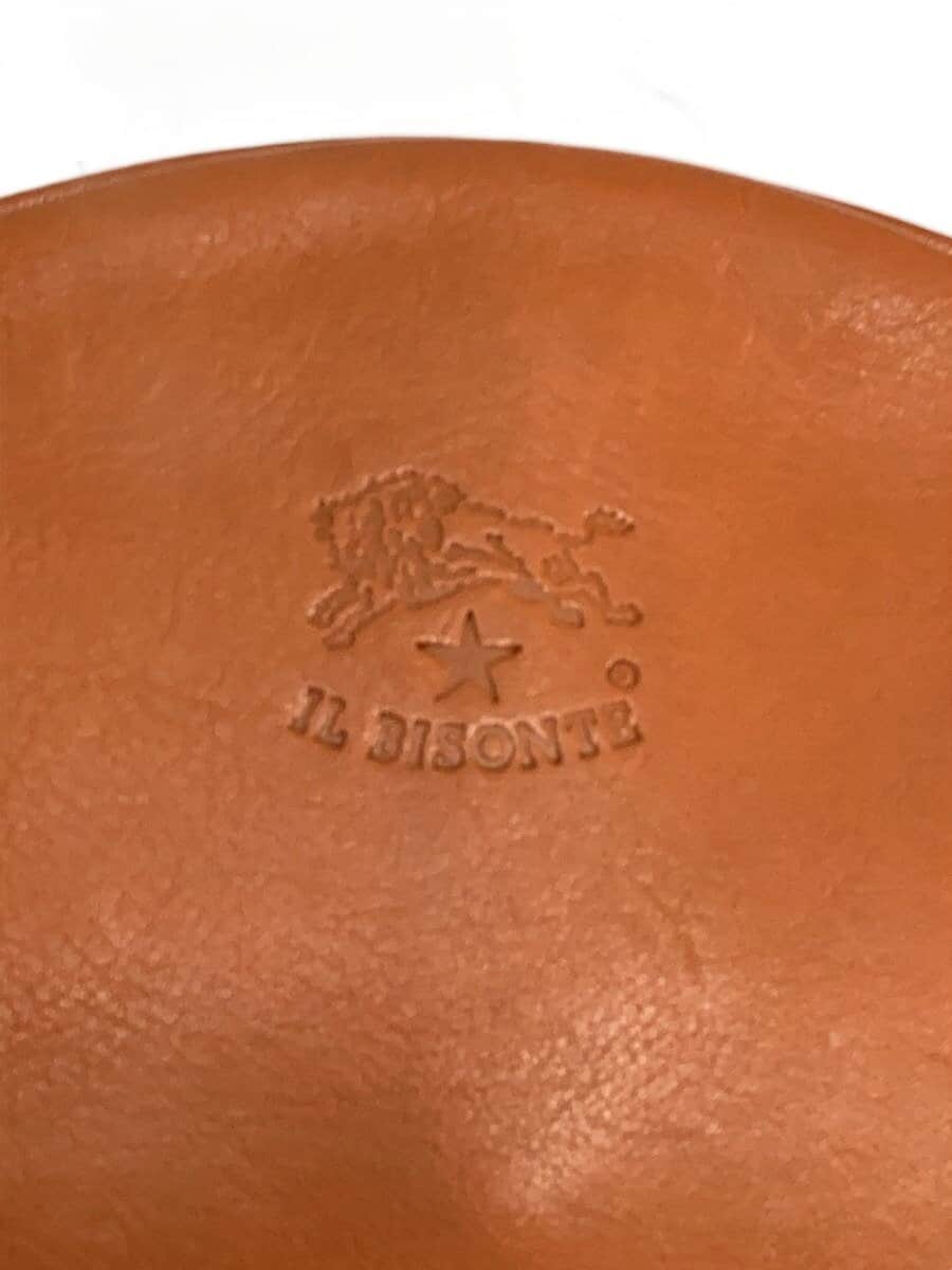 IL BISONTE Half Moon Shoulder Bag Leather Camel 5