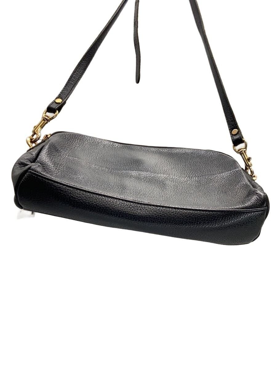 Other Brand Shoulder Bag Leather Black Solid 4