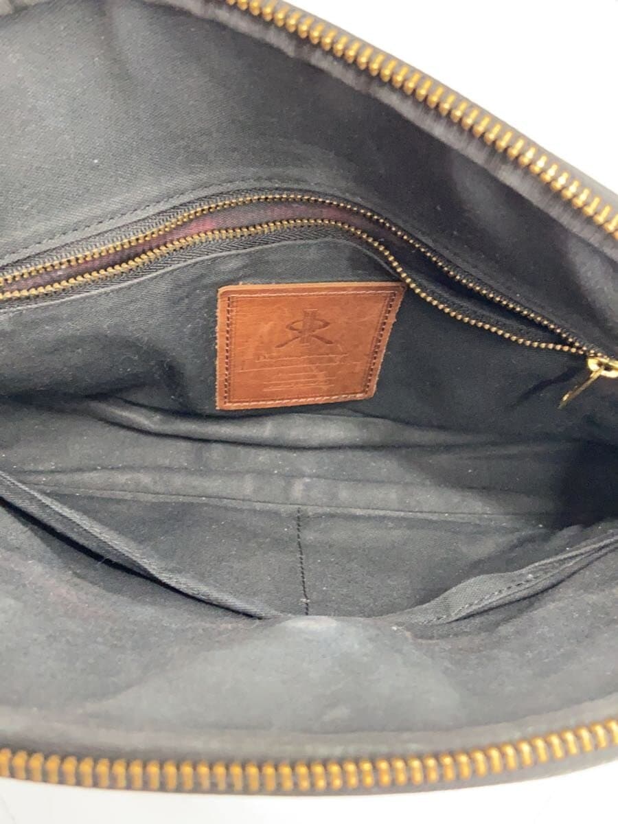 Other Brand Shoulder Bag Leather Black Solid 5