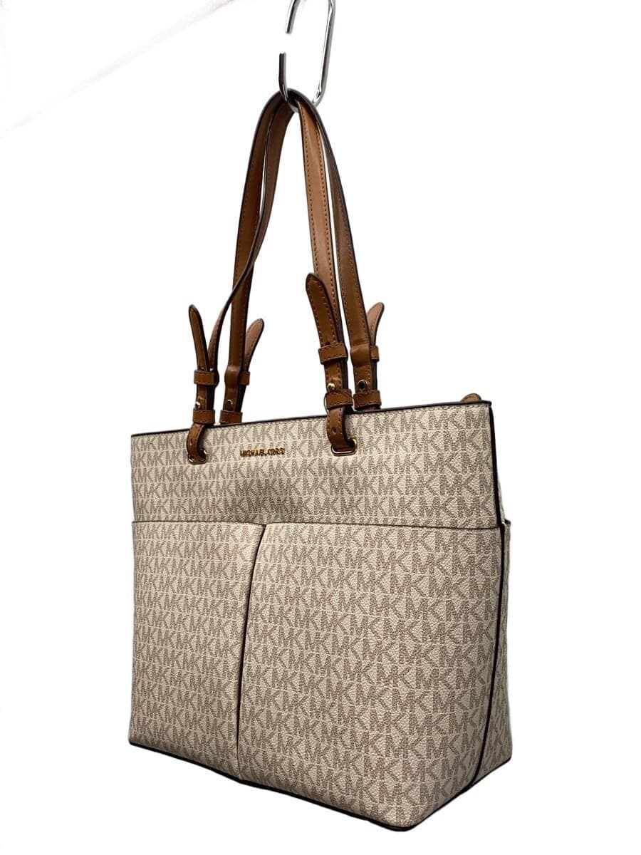MICHAEL KORS 30T9GBFY2B Tote Bag Leather White All-over Pattern 2