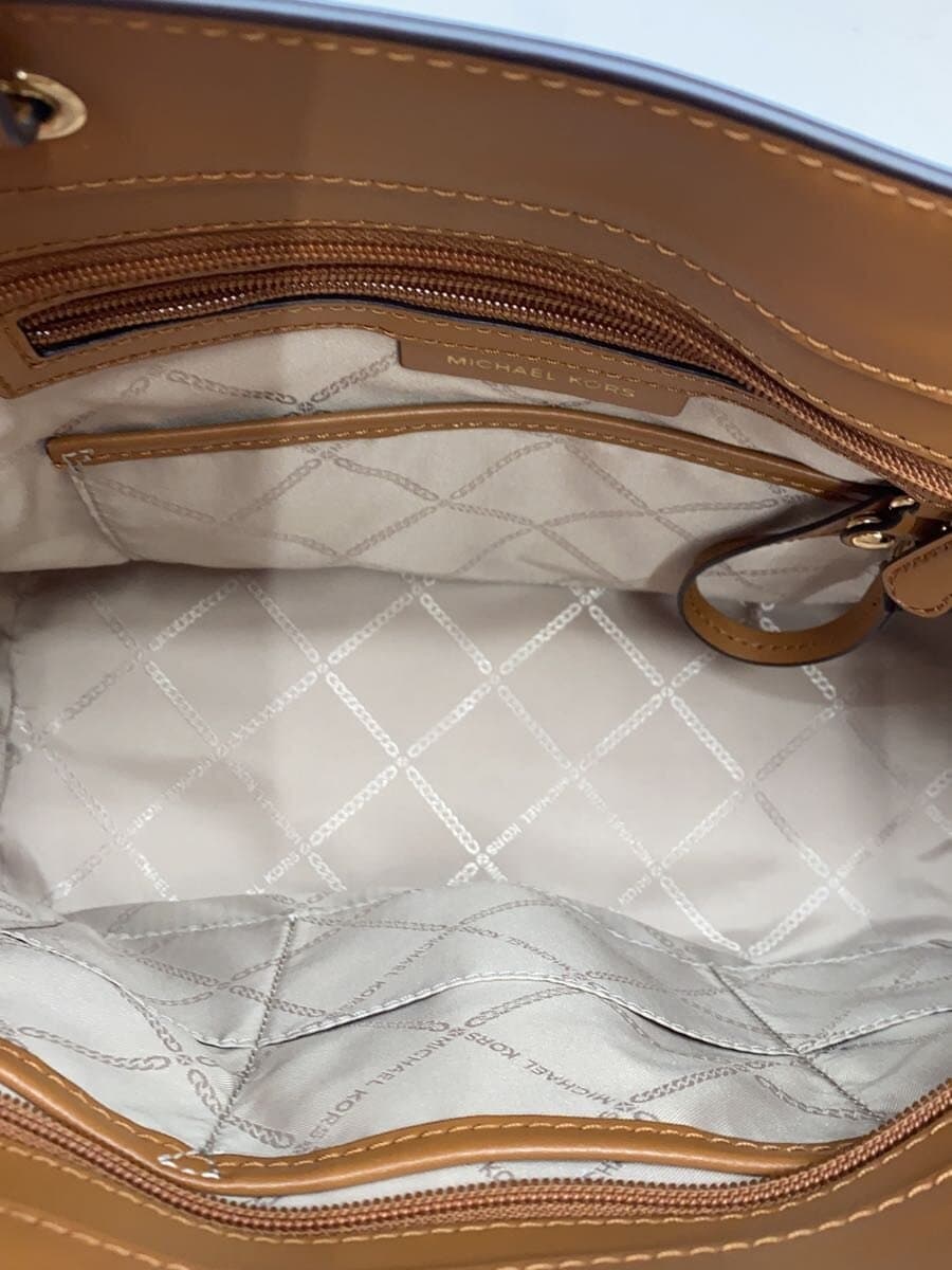 MICHAEL KORS 30T9GBFY2B Tote Bag Leather White All-over Pattern 6