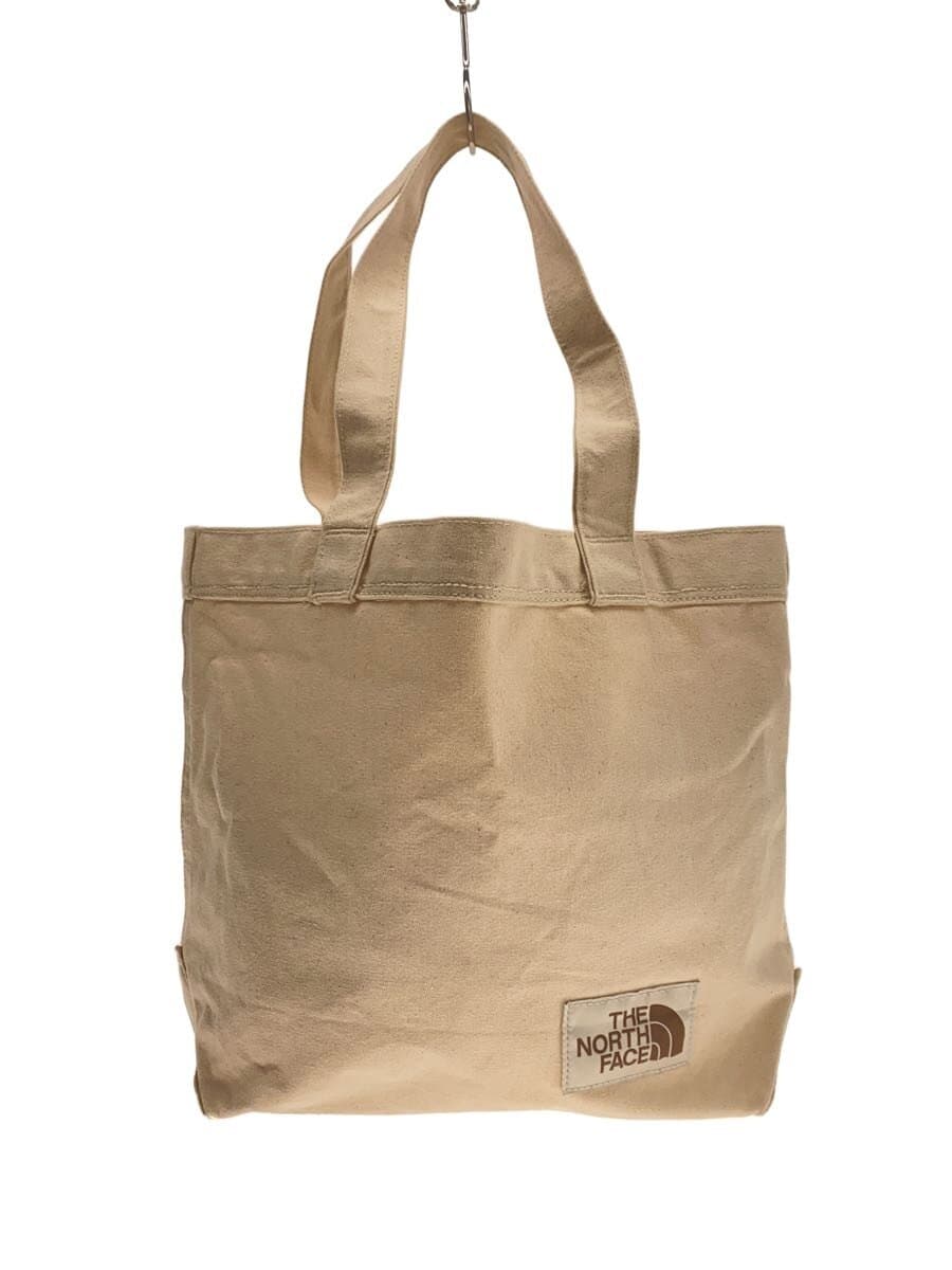 THE NORTH FACE Tote Bag Canvas WHT Solid NF0A52UF