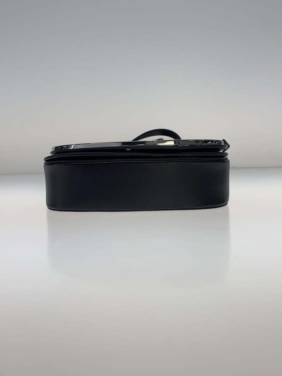 DIESEL Shoulder Bag Leather BLK 4