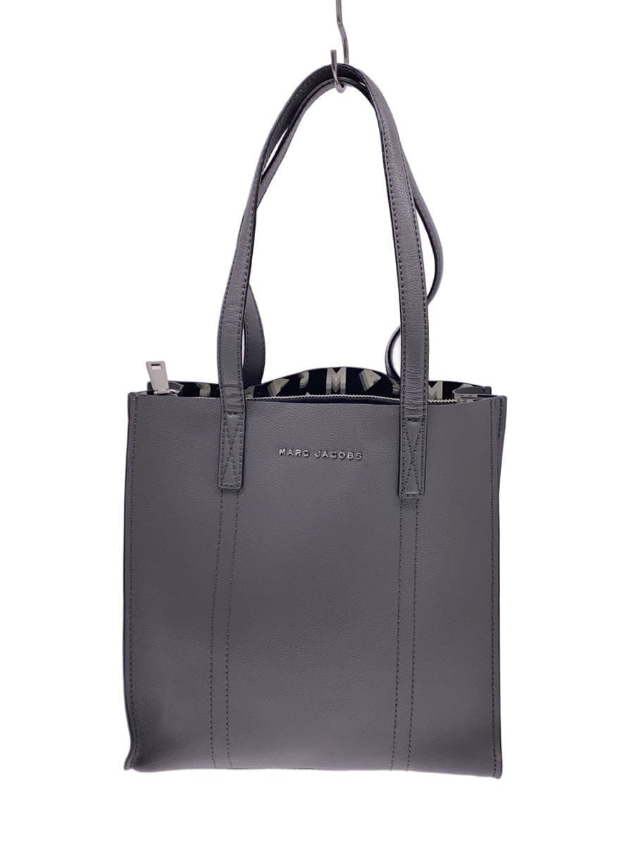 MARC JACOBS tote bag leather GRY