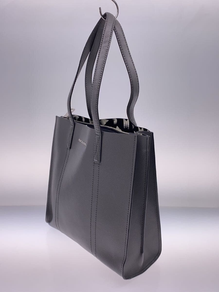 MARC JACOBS tote bag leather GRY 2