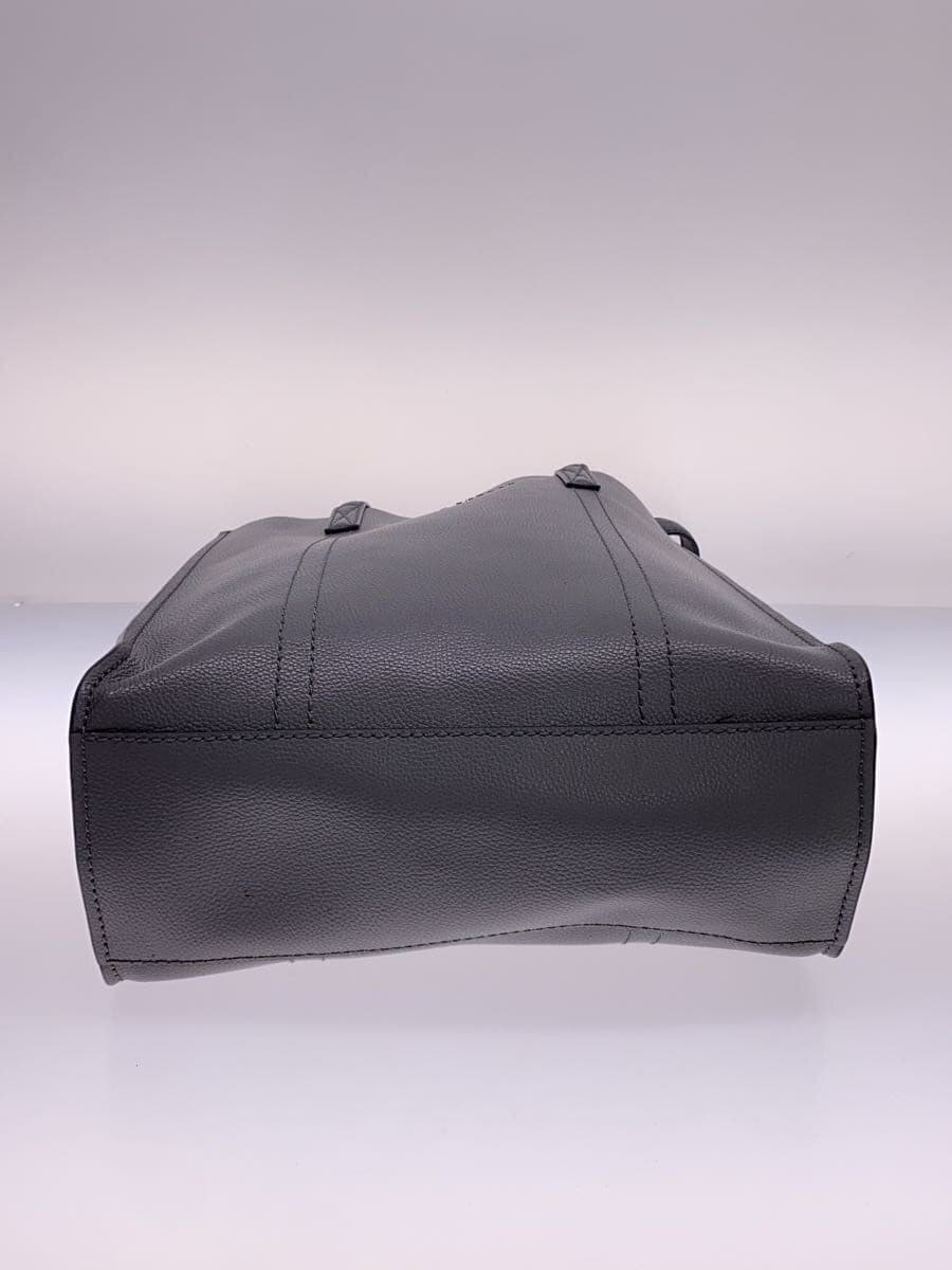 MARC JACOBS tote bag leather GRY 4