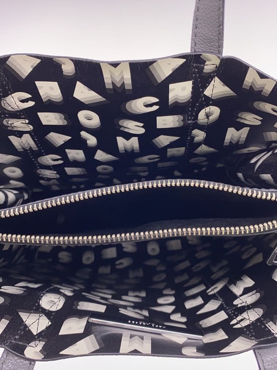 MARC JACOBS tote bag leather GRY 6