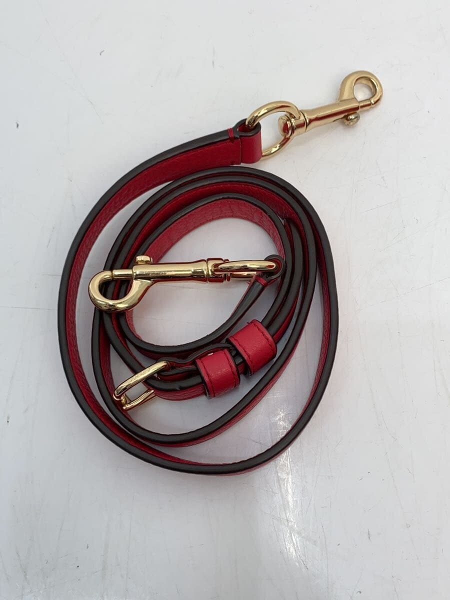 COACH Tote Bag Leather PNK F59325 Corner Scuff 7