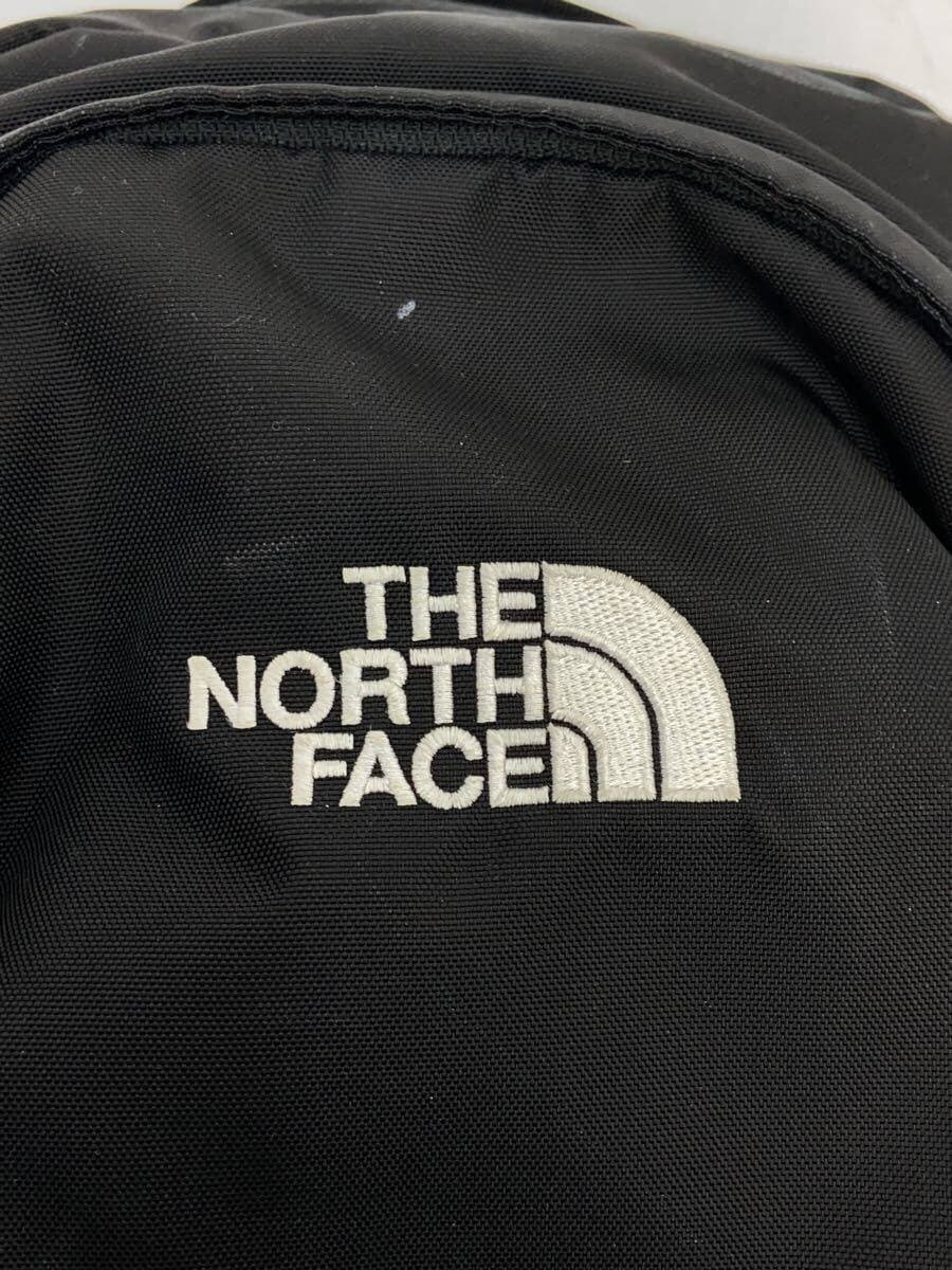 THE NORTH FACE Backpack Nylon BLK NM72255 With Stain 5