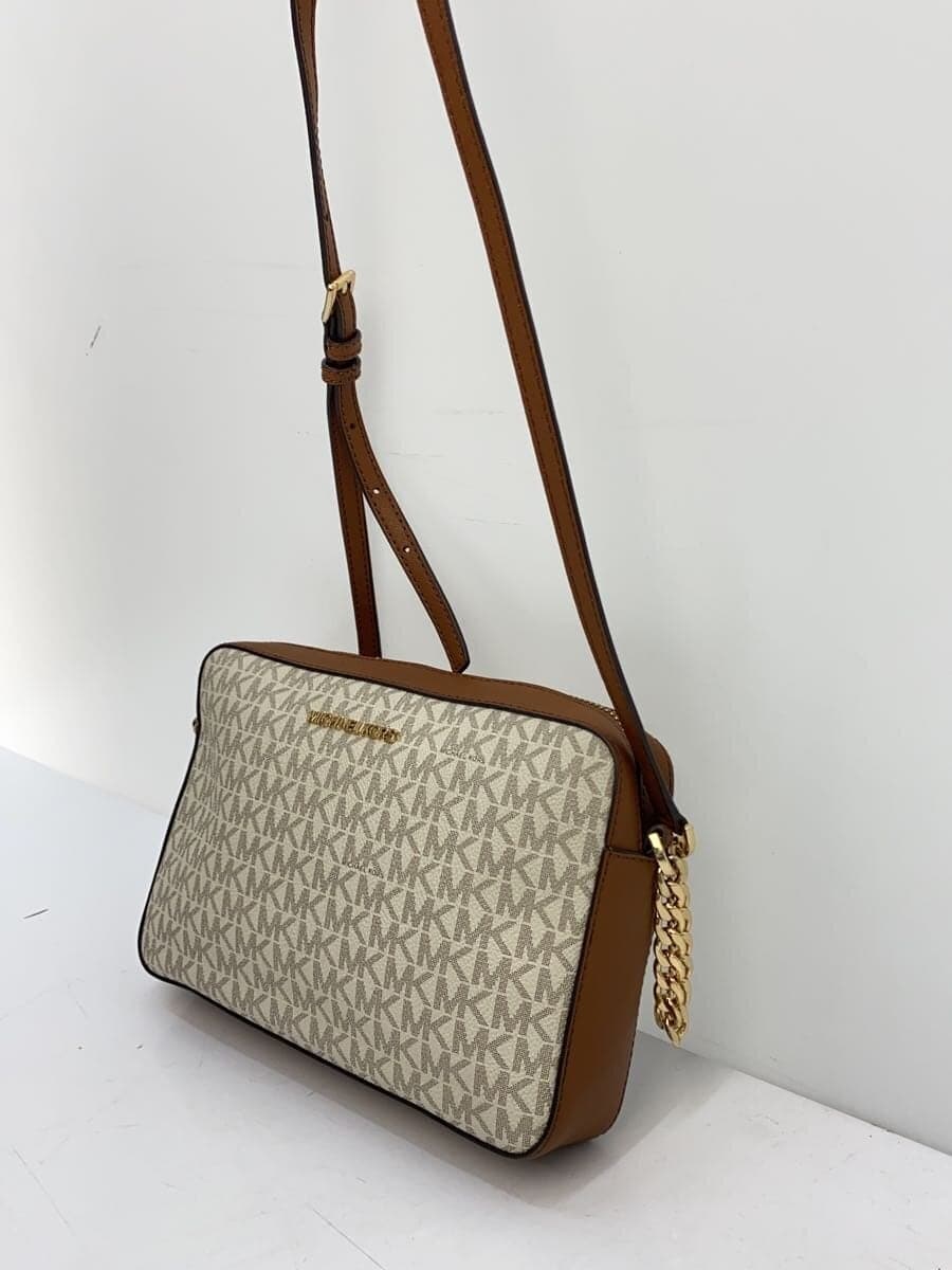 MICHAEL KORS Shoulder Bag Leather WHT ca2302 2