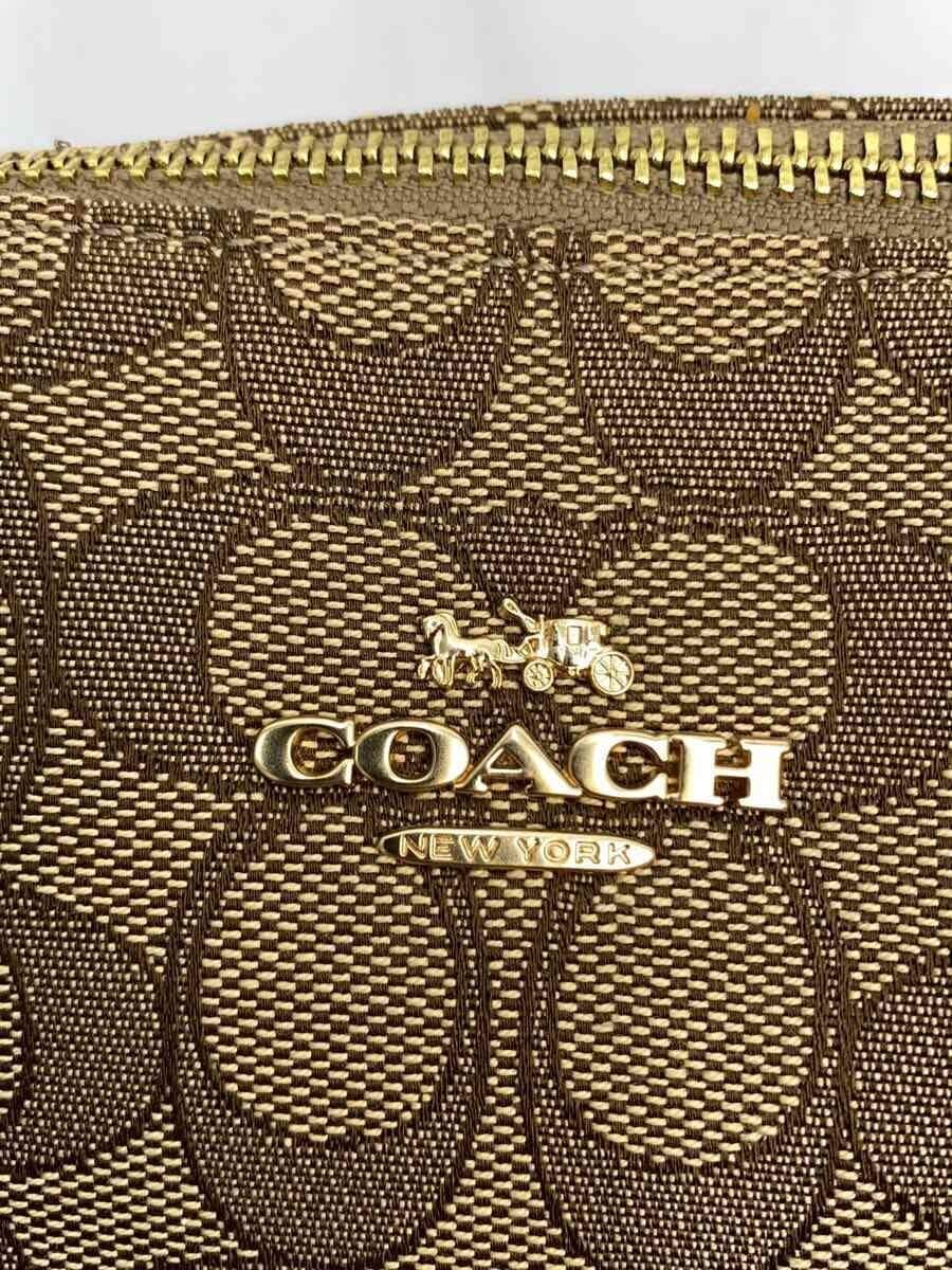 COACH Tote Bag Canvas BRW All Over Pattern F29958 5