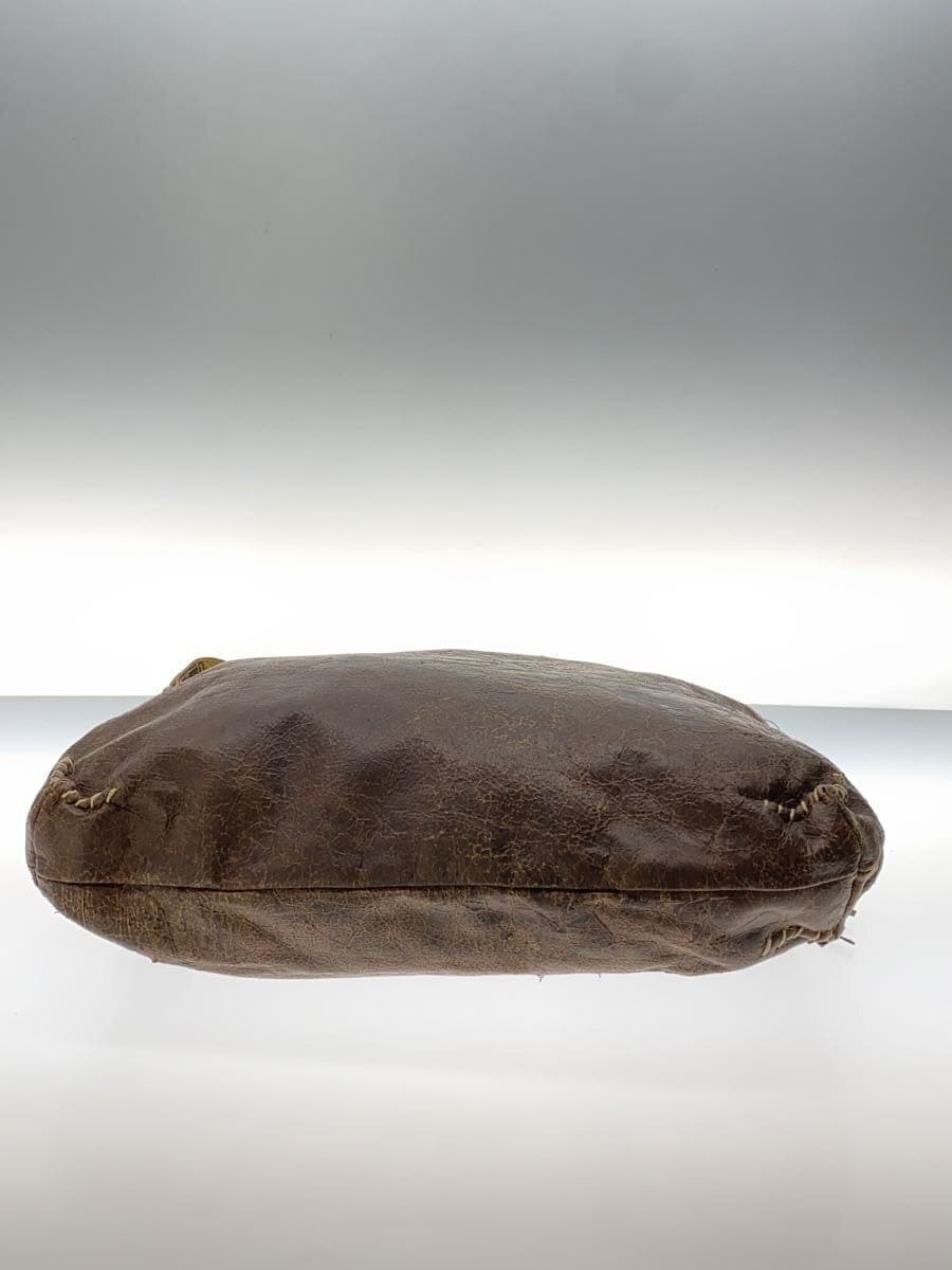 KYOJI MARUYAMA Shoulder Bag Leather BRW 4