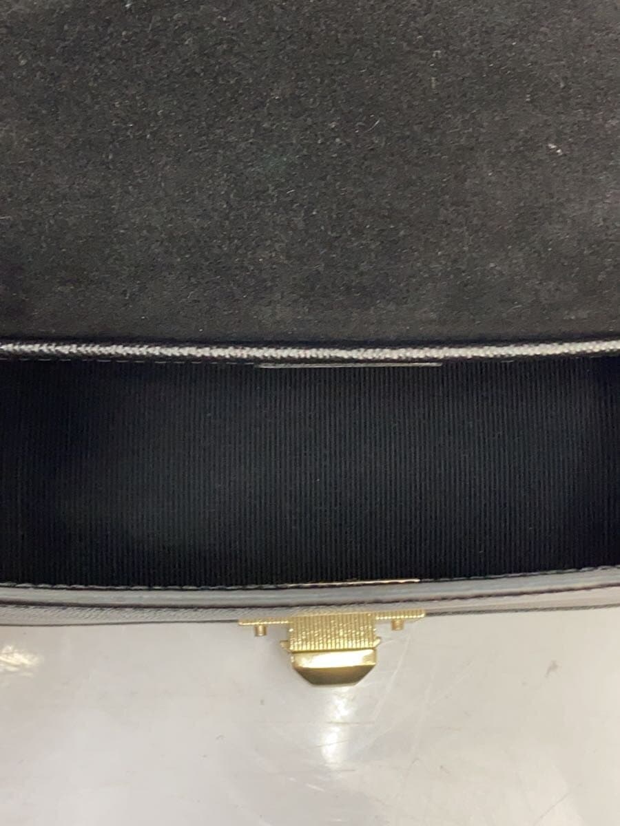 FURLA Shoulder Bag Leather BLK Solid 293863 6