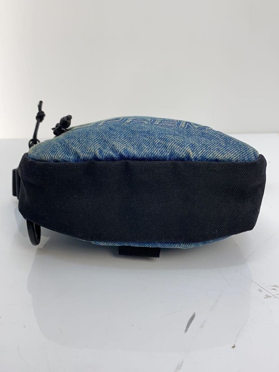 Supreme Denim Mini Shoulder Bag Washed Indigo Shoulder Bag Cotton IDG 4