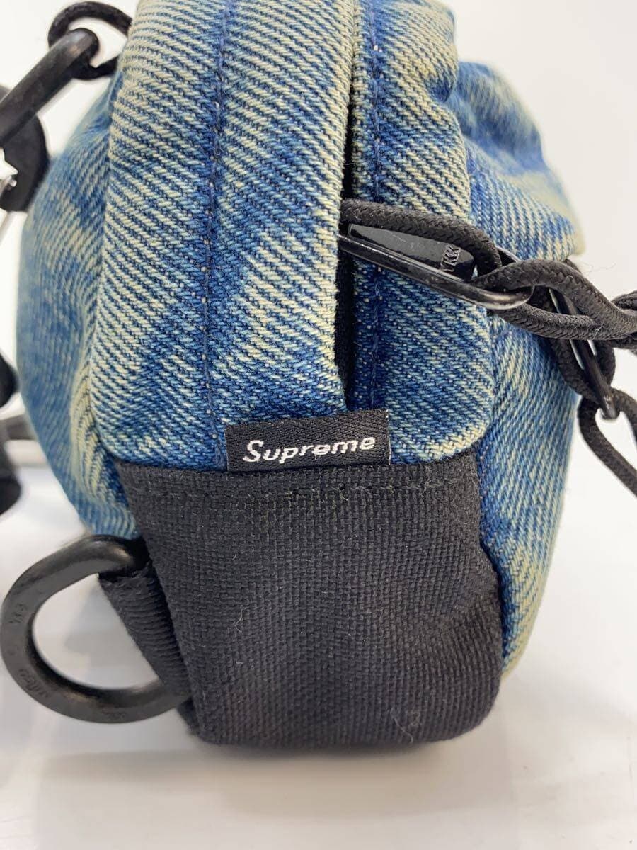 Supreme Denim Mini Shoulder Bag Washed Indigo Shoulder Bag Cotton IDG 5