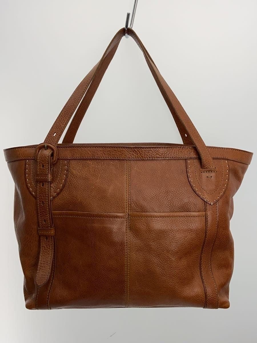 GENTEN Tote Bag Leather CML 3