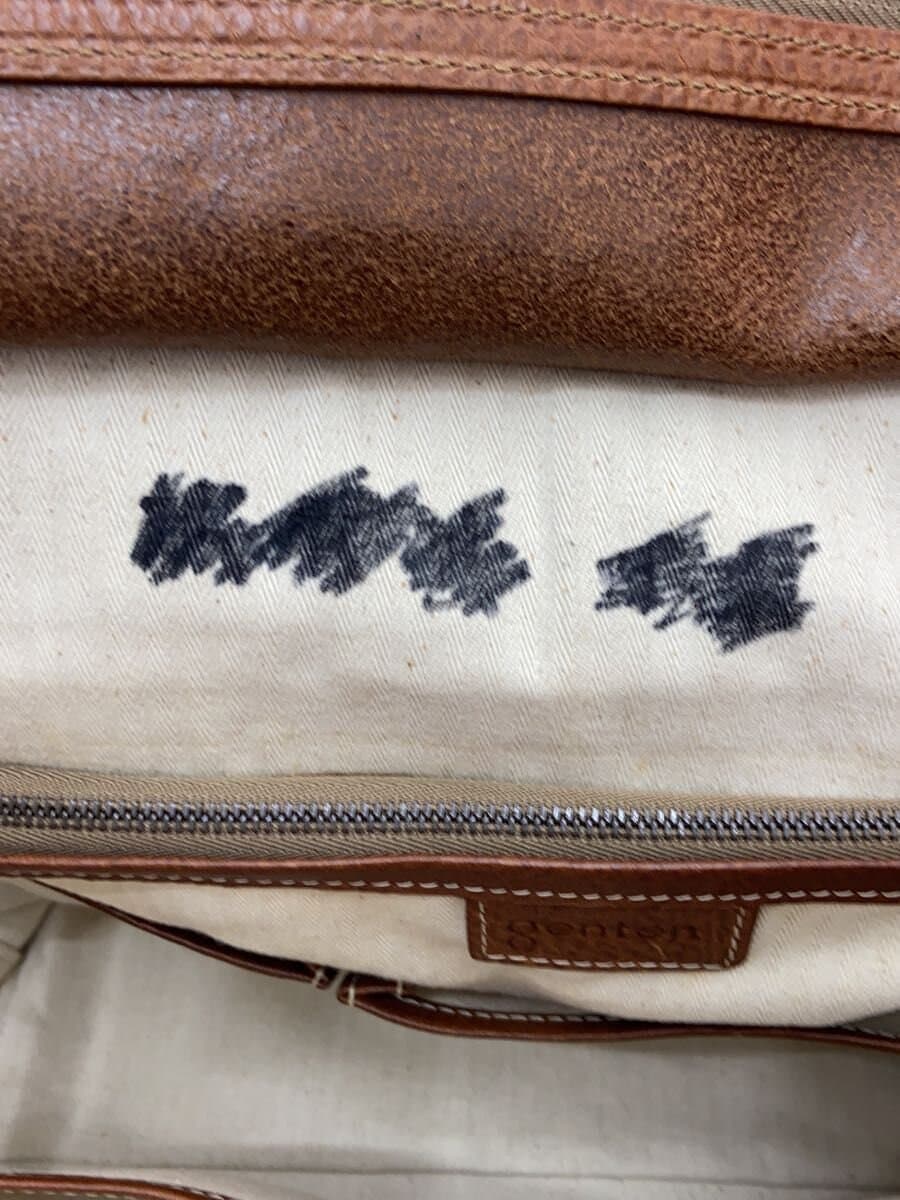 GENTEN Tote Bag Leather CML 7