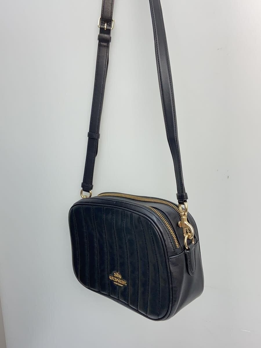 COACH Shoulder Bag Leather BLK H2080-C1569 2