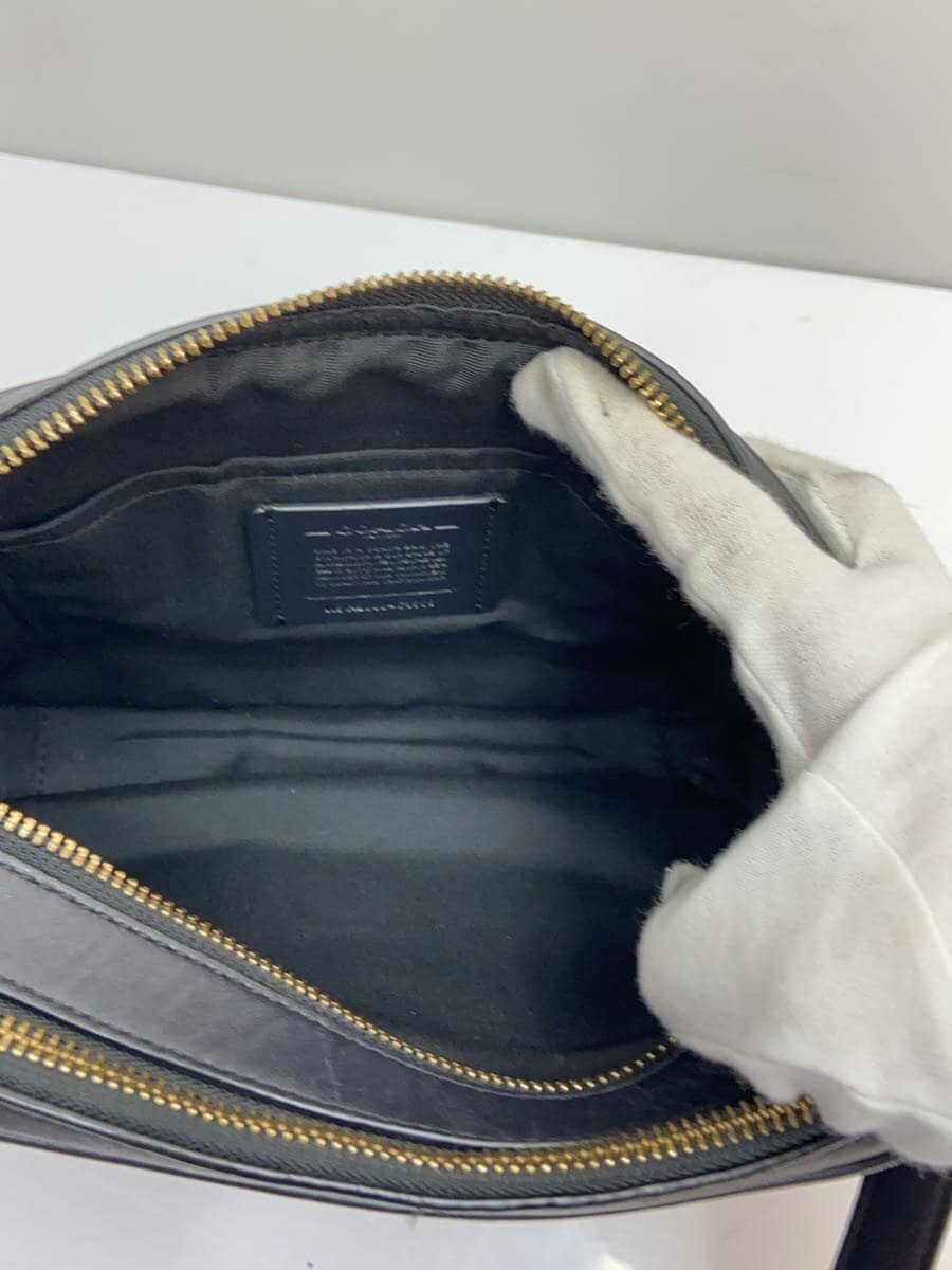 COACH Shoulder Bag Leather BLK H2080-C1569 6