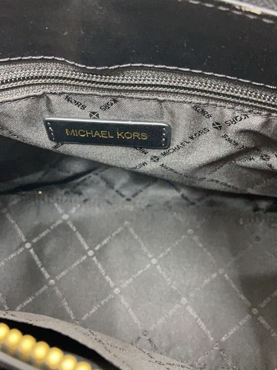 MICHAEL KORS Bag Leather BLK NB-2207 7