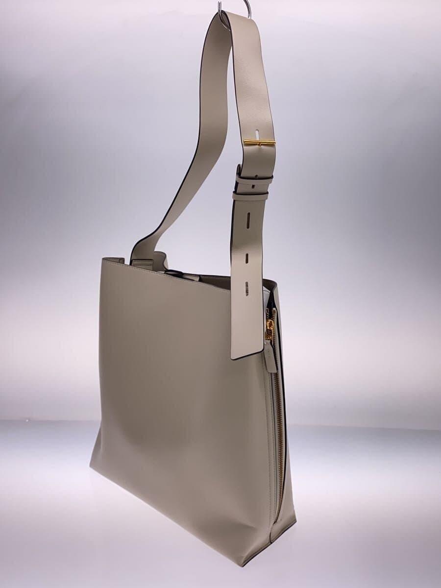 EPOR Shoulder Bag Leather BEG Plain 2