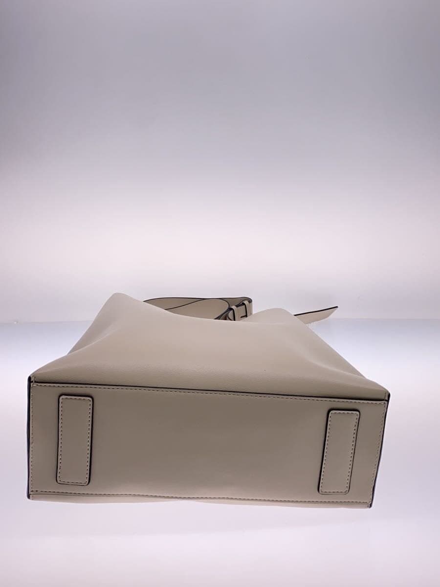 EPOR Shoulder Bag Leather BEG Plain 4