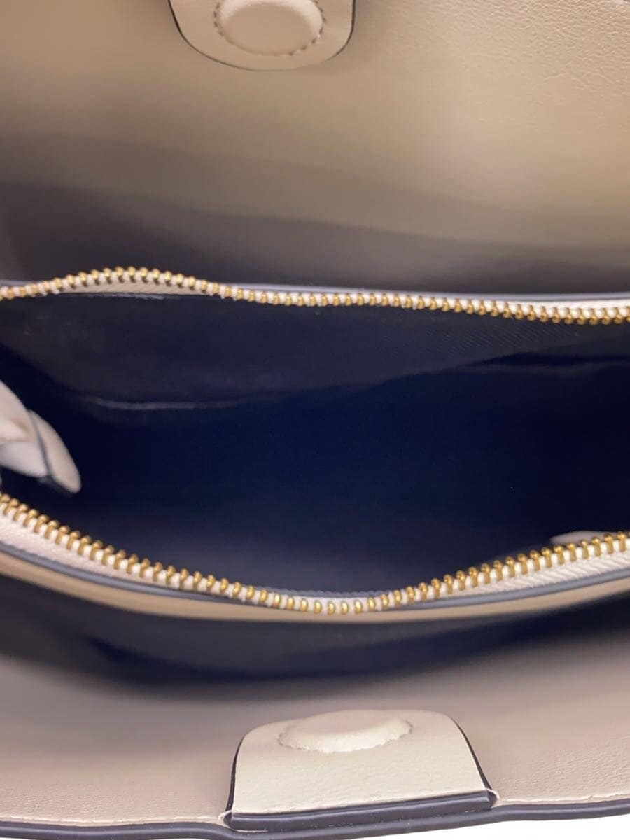 EPOR Shoulder Bag Leather BEG Plain 6