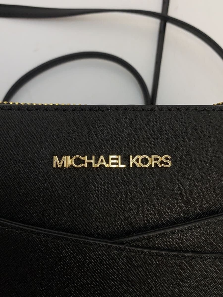MICHAEL KORS Shoulder Bag Leather BLK 35F1GTVC6T 5