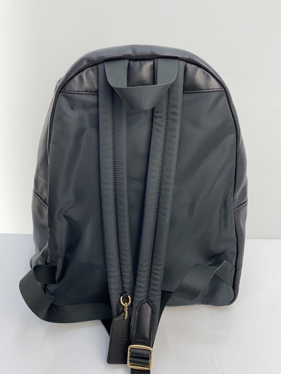 COACH Charlie Backpack_Signature_Black Leather 3