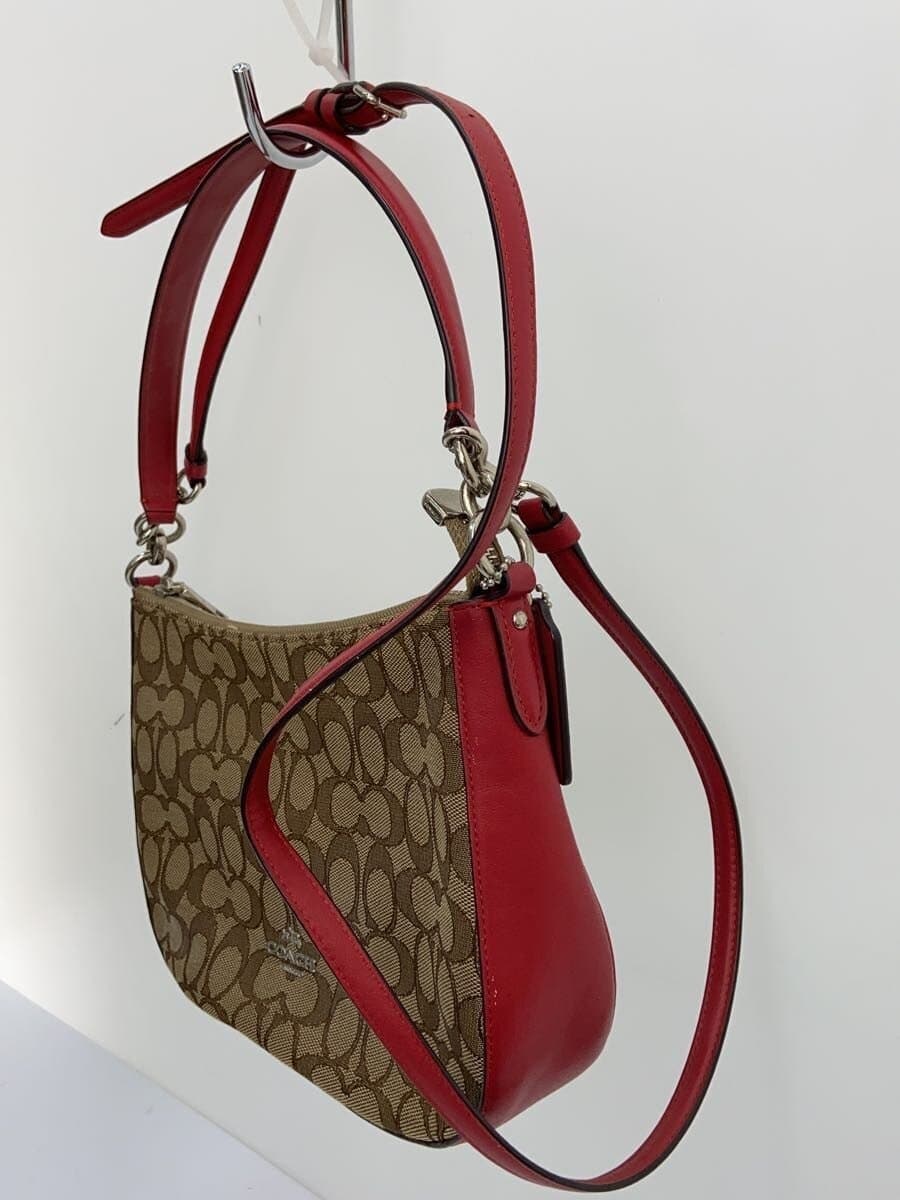 COACH Shoulder Bag BEG All Over Pattern C1680 2