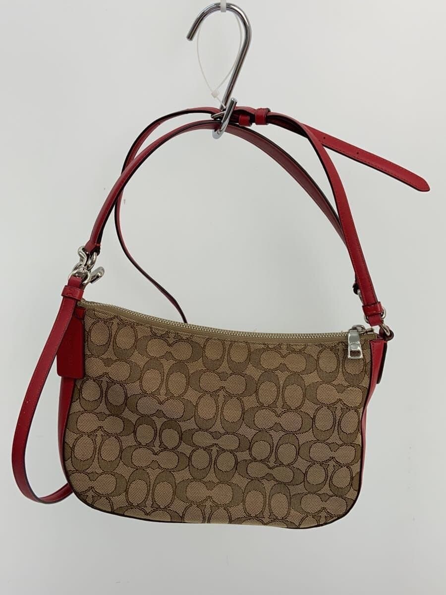 COACH Shoulder Bag BEG All Over Pattern C1680 3