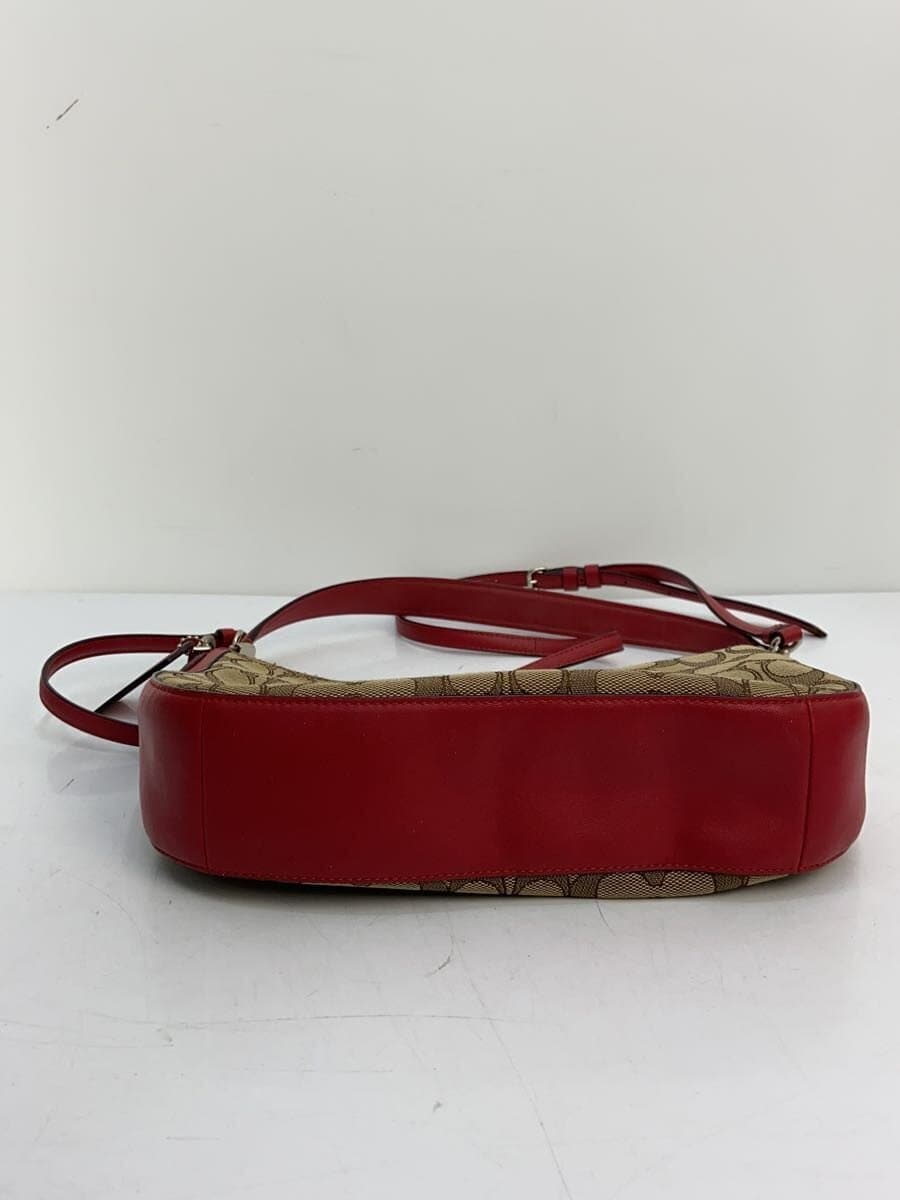 COACH Shoulder Bag BEG All Over Pattern C1680 4