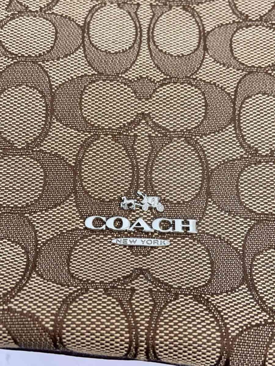COACH Shoulder Bag BEG All Over Pattern C1680 5