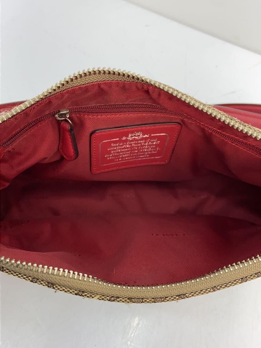 COACH Shoulder Bag BEG All Over Pattern C1680 6