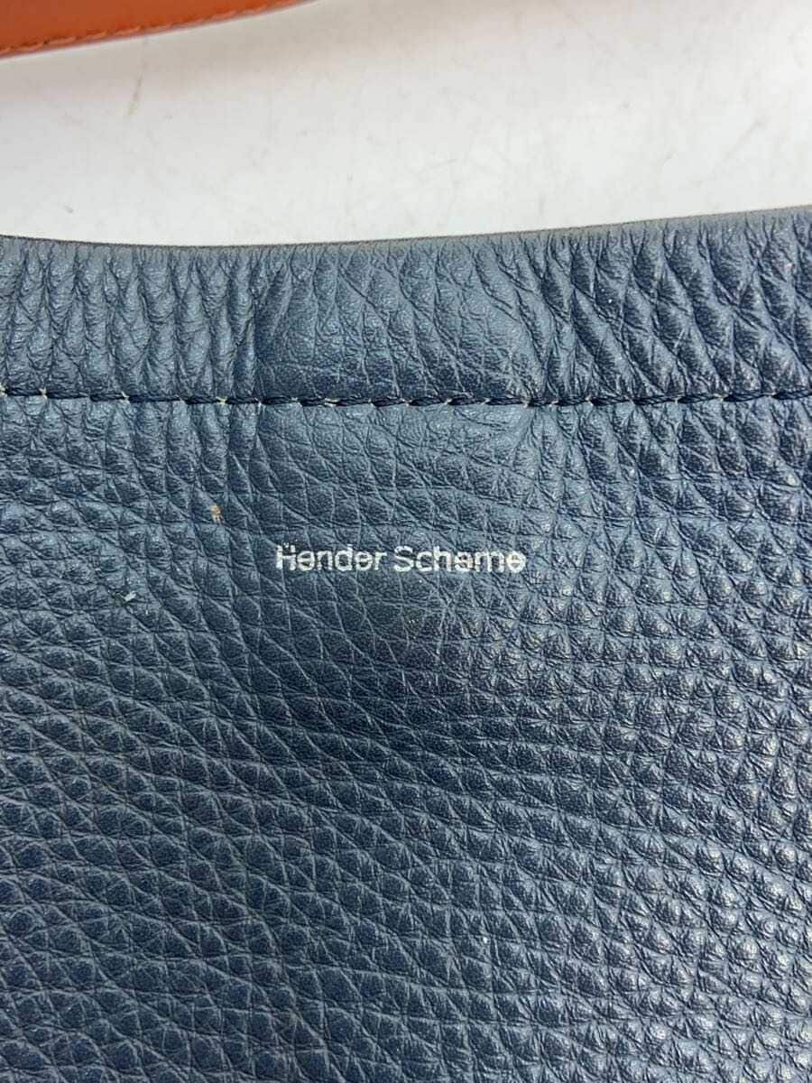 Hender Scheme Shoulder Bag Leather NVY ONE SIDE BELT BAG SMALL 5