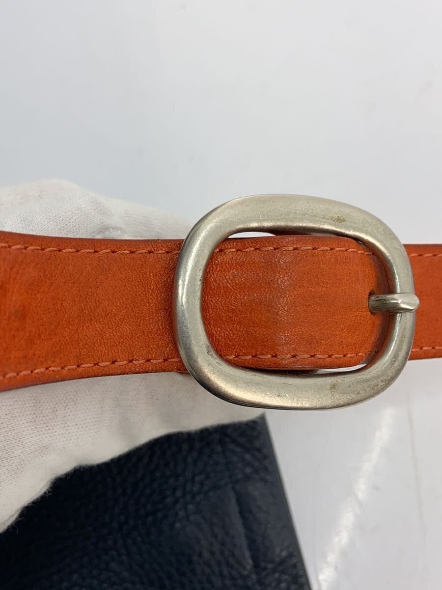 Hender Scheme Shoulder Bag Leather NVY ONE SIDE BELT BAG SMALL 8