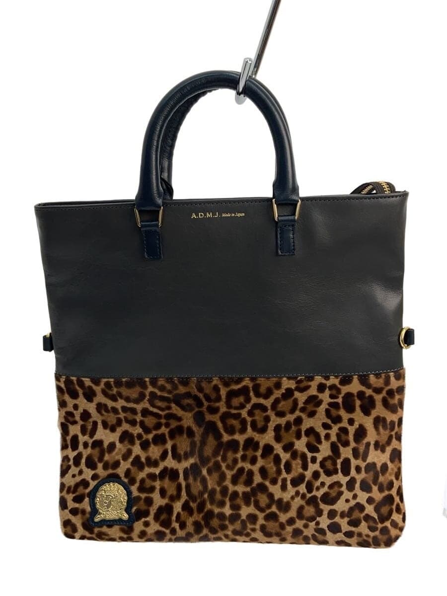 A.D.M.J. Tote Bag -- BLK